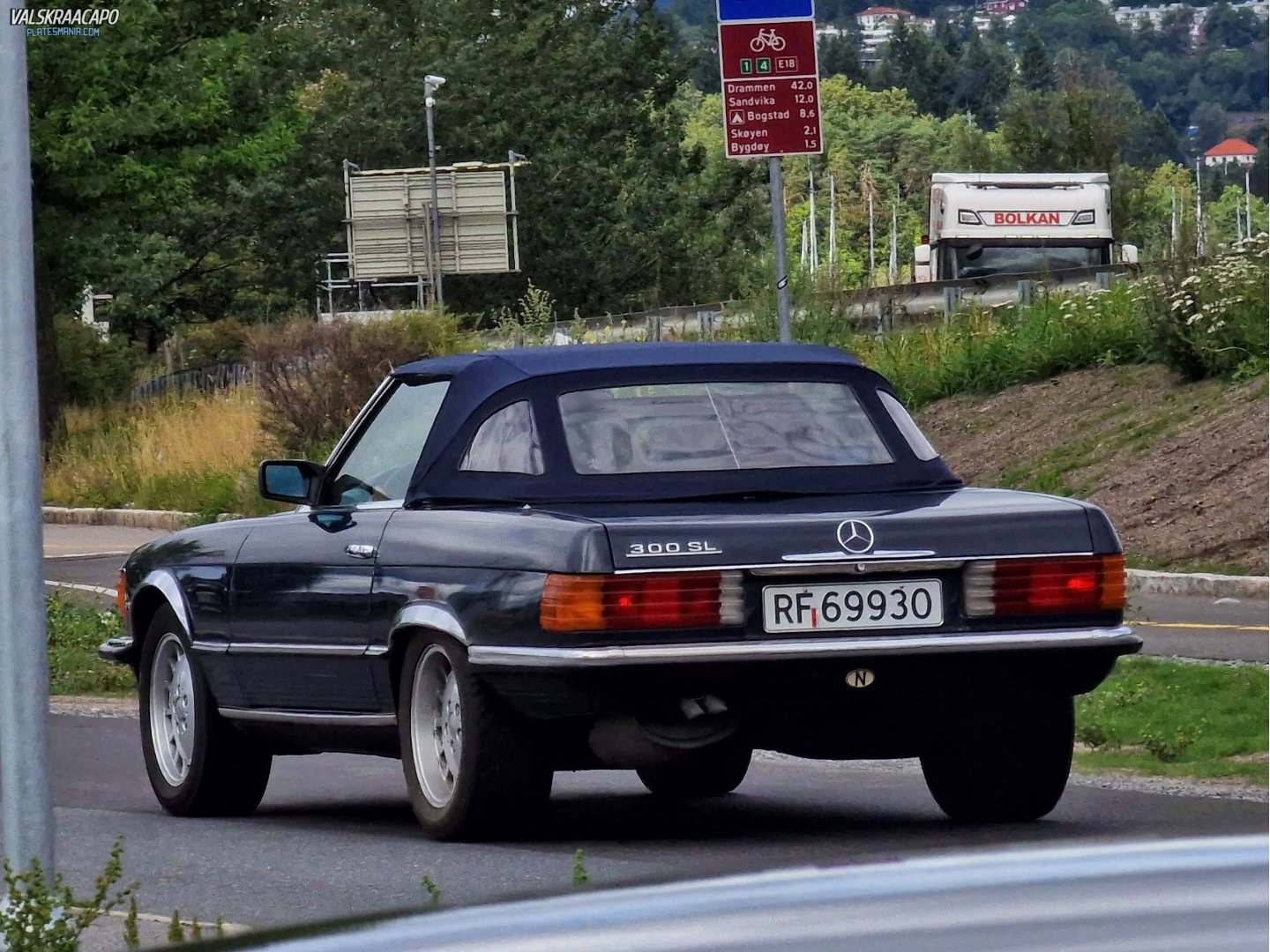 RF 69930, Mercedes-Benz SL-Klasse 3rd gen (R107), 1971–1989