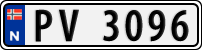 License plate of Norway, Trailers, motorcycles, special vehicles
