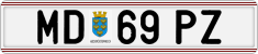 License plate of Austria, Regular plates