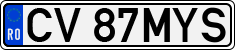 License plate of Romania, Regular plates