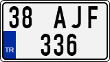 License plate of Turkey, Regular plates