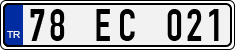 License plate of Turkey, Regular plates
