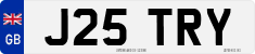 License plate of the United Kingdom, 1983 year system