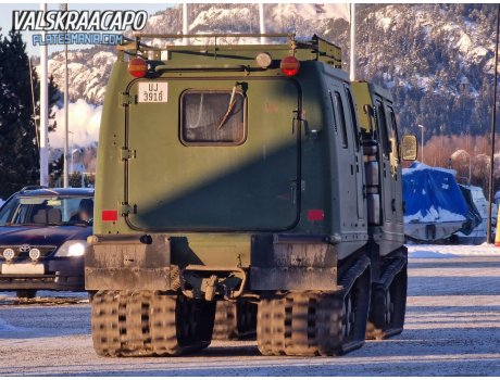 UJ 3918, Hägglunds Bandvagn 206