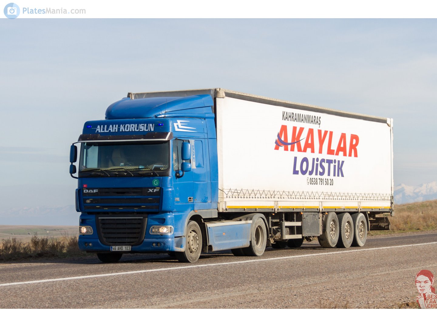 46 AHD 103, DAF XF 3rd gen (XF105), 2006–2020