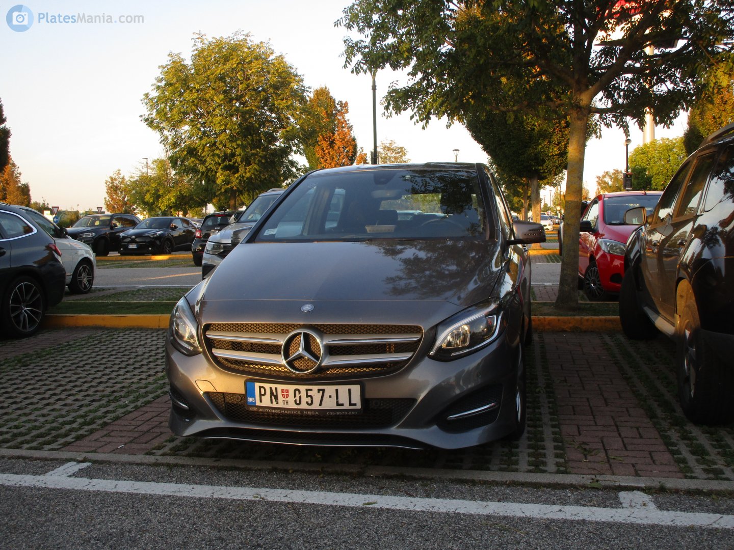 PN 057-LL, Mercedes-Benz B-Klasse 2nd gen (W242/W246), 2011–2014 (general model)
