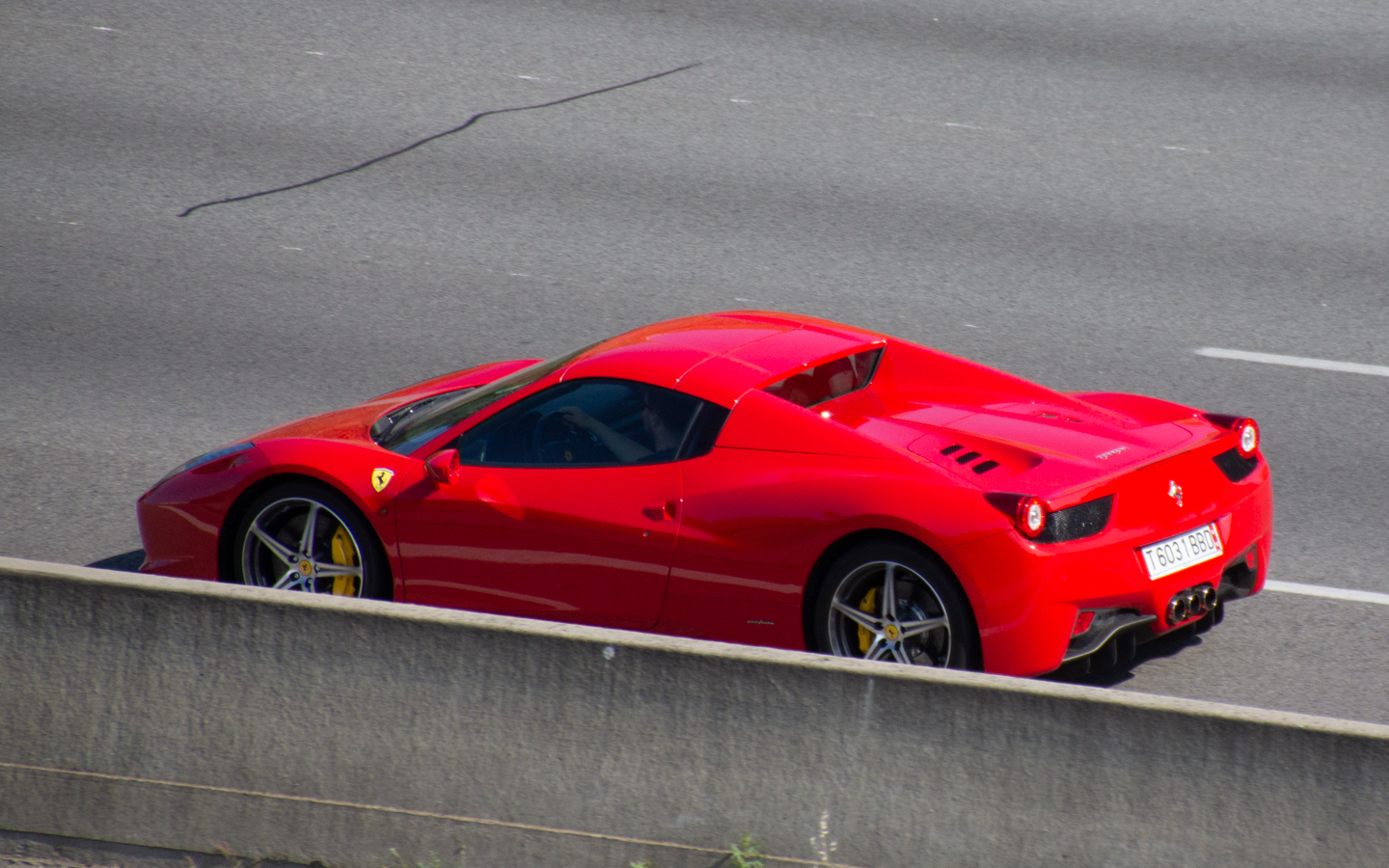 T 6031 BBD, Ferrari 458 1st gen Spider (F142), 2011–2015
