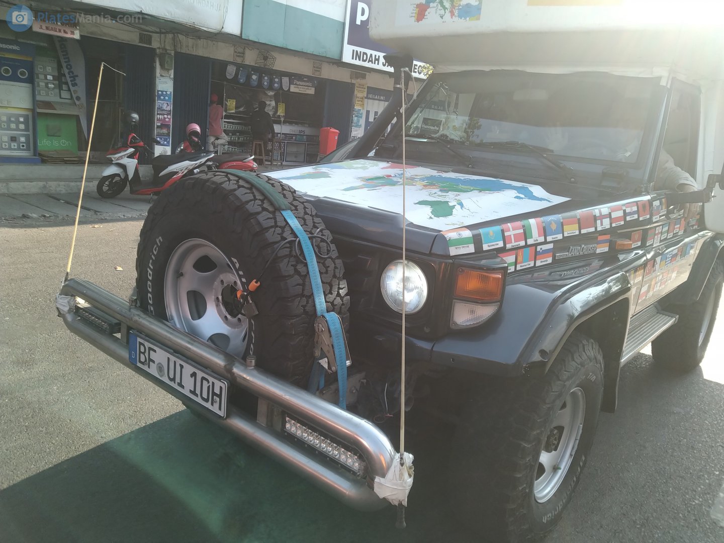 BF UI 10 H, Toyota Land Cruiser 70 Pickup (J75/J79), 1984–2007