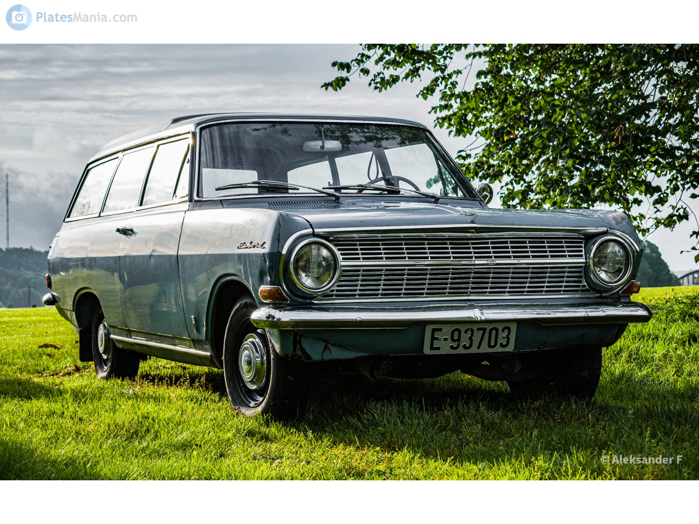 E-93703, Opel Rekord 1st gen Caravan (A), 1963–1965