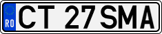 License plate of Romania, Regular plates