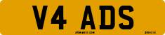 License plate of the United Kingdom, 1983 year system
