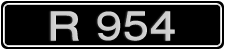 License plate of Iceland, Oldtimers
