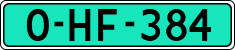 License plate of the Netherlands, Dealer (Regular)