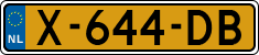 License plate of the Netherlands, Cars