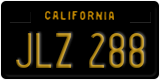 California, Passenger Car (ABC 123)