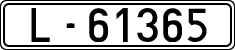 License plates of Spain, 1900 year series