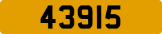 License plate of Guernsey, Regular plates