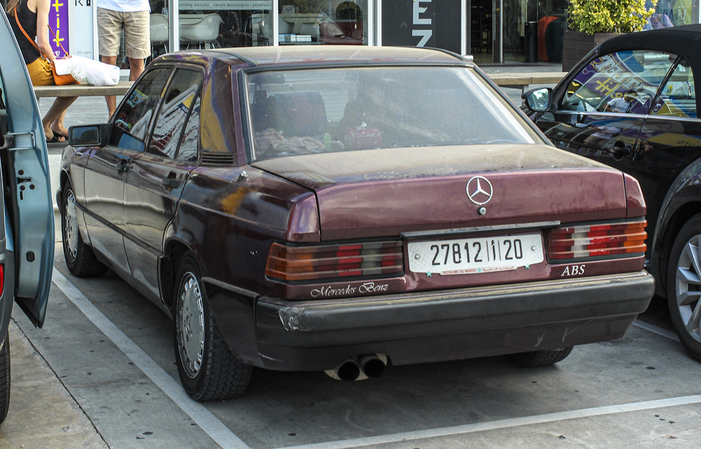 27812|أ|20, Mercedes-Benz C-Klasse 190 Sedan (W201), 1982–1993