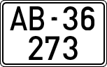 License plates of Spain, 1900 year series