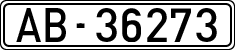 License plates of Spain, 1900 year series