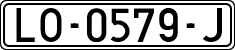 License plates of Spain, 1971 year series