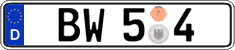 German license plate, Authorities and federal agencies