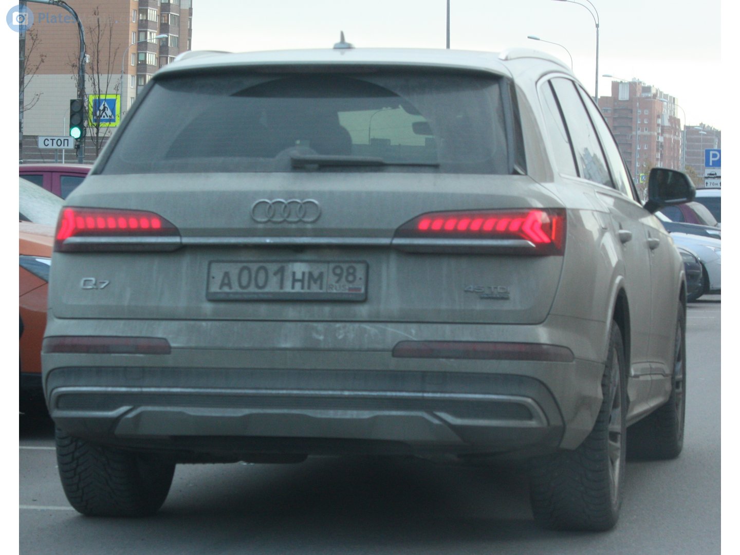 а 001 нм 98, Audi Q7 2nd gen (4MB), 1st facelift, 2019–2024