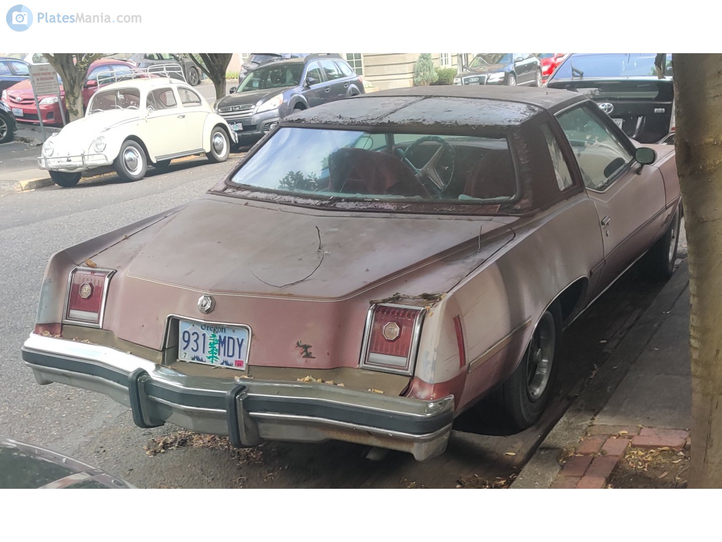 931 MDY, Pontiac Grand Prix 3rd gen 1976 (K57; A-body), 1st facelift, 1975–1976