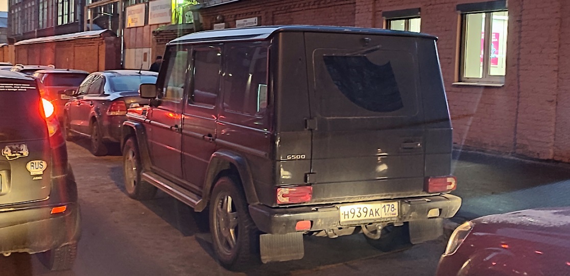 н 939 ак 178, Mercedes-Benz G-Klasse 1st gen 5-door SUV (W463), 1990–2018