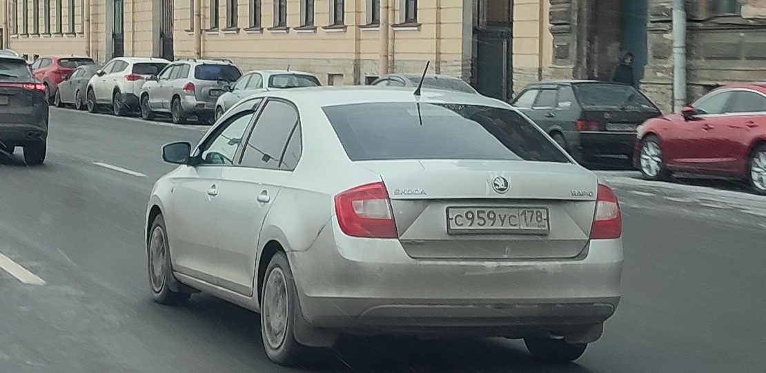 с 959 ус 178, Skoda Rapid Liftback (NH3), 2012–2020