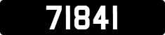 License plate of Guernsey, Regular plates