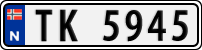 License plate of Norway, Trailers, motorcycles, special vehicles