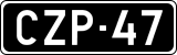 License plate of Finland, Oldtimers