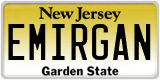 New Jersey, Vanity Plates