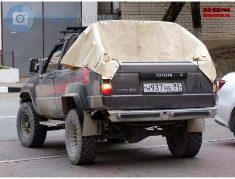 н937не89, Toyota Hilux Surf