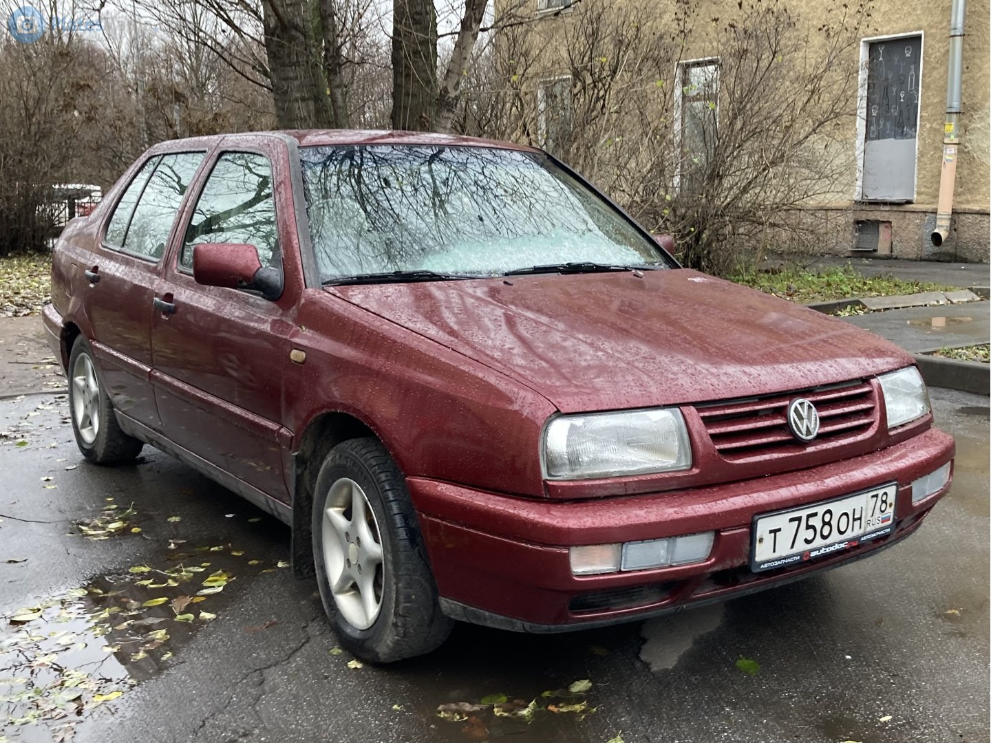 т 758 он 78, Volkswagen Vento 1st gen (A3/1H2), 1992–1999