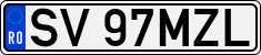 License plate of Romania, Regular plates
