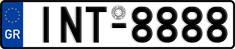License plate of Greece, Cars