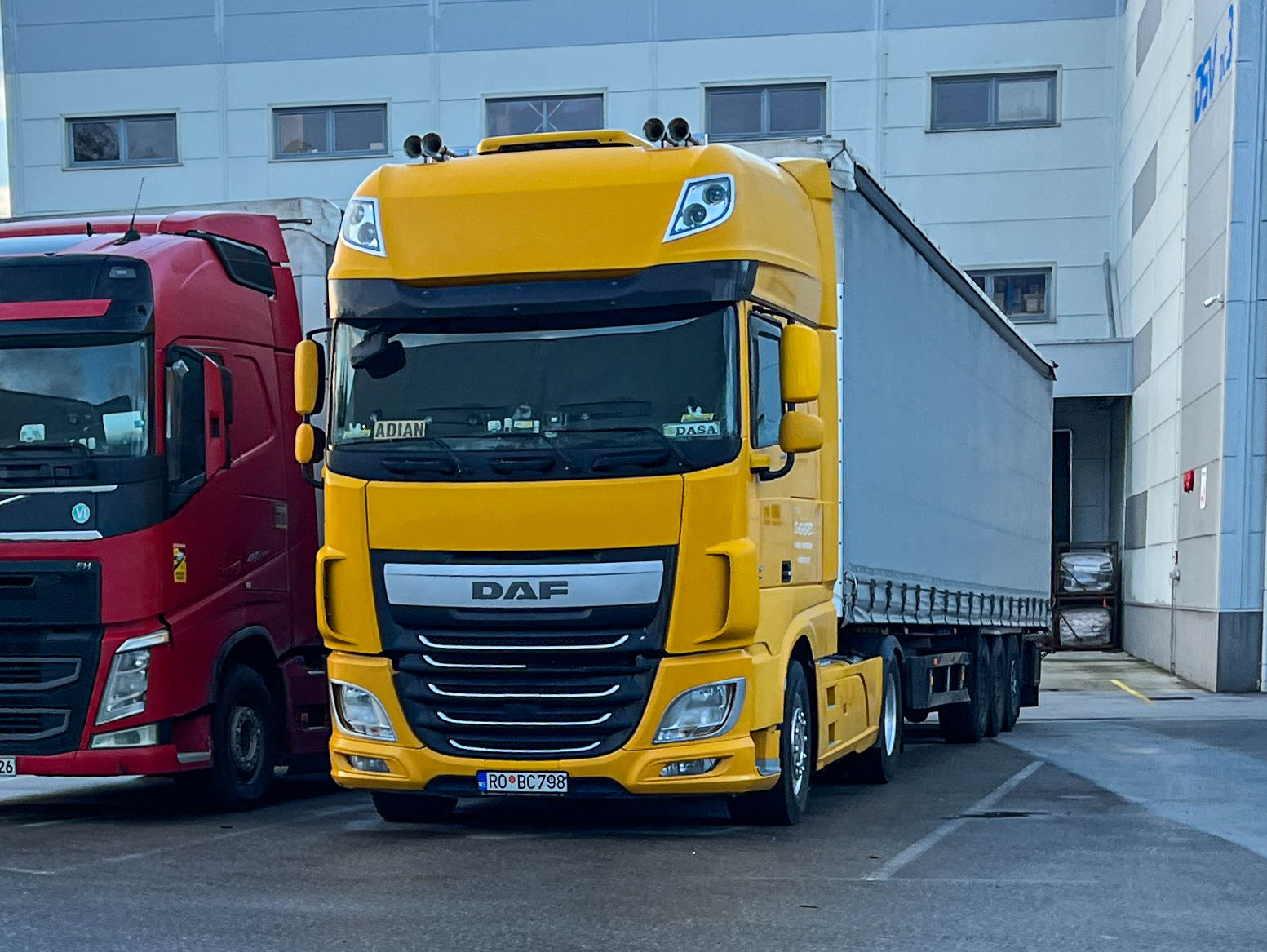 RO BC798, DAF XF 4th gen, 2013–2017