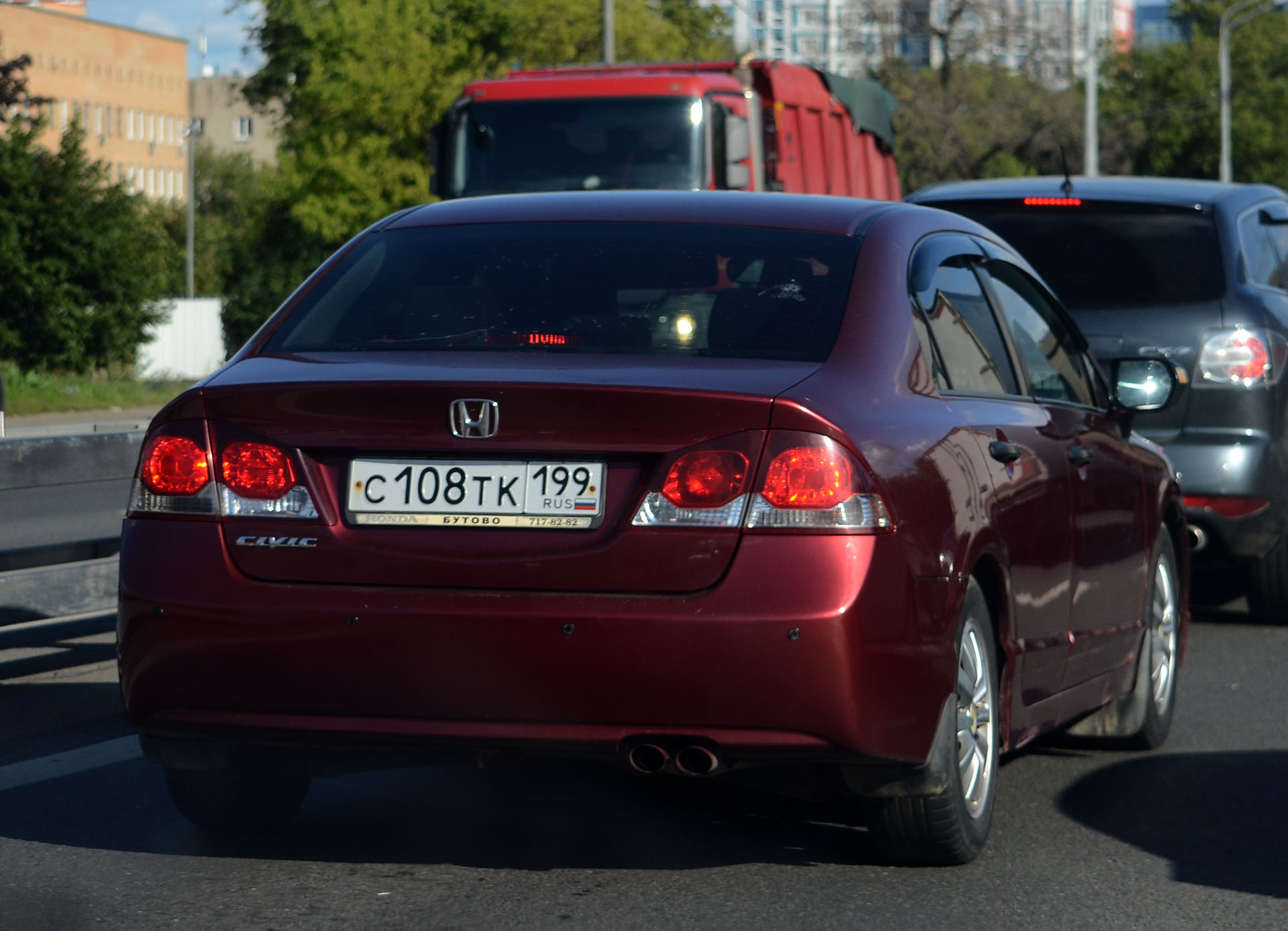 "с 108 тк 199" photos Honda Civic. Russia