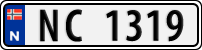 License plate of Norway, Trailers, motorcycles, special vehicles
