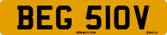 License plate of the United Kingdom, 1963 year system