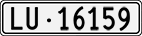 License plate of Switzerland, Cars