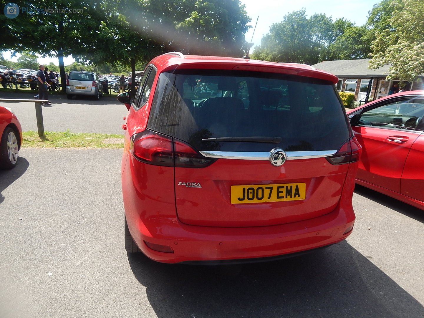 JO07EMA, Vauxhall Zafira 3rd gen Tourer (C; P12), 2011–2016