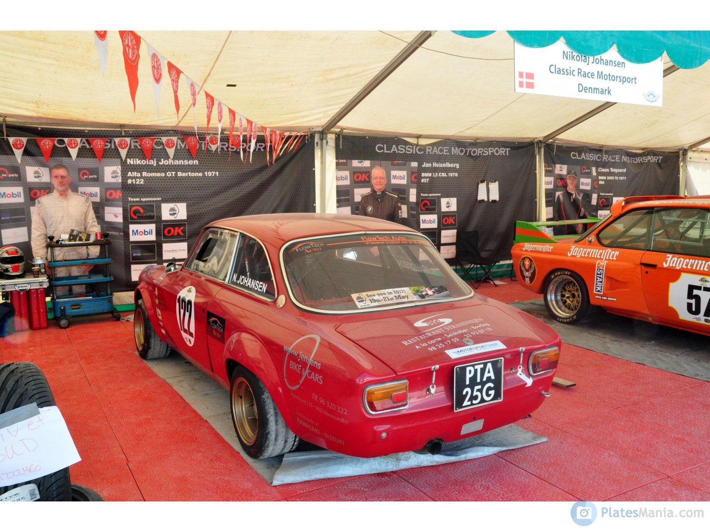 PTA25G, Alfa Romeo Giulia 1st gen (105), 1962–1977