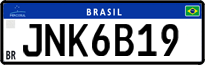 License plate of Brazil, Private owners (Mercosul)