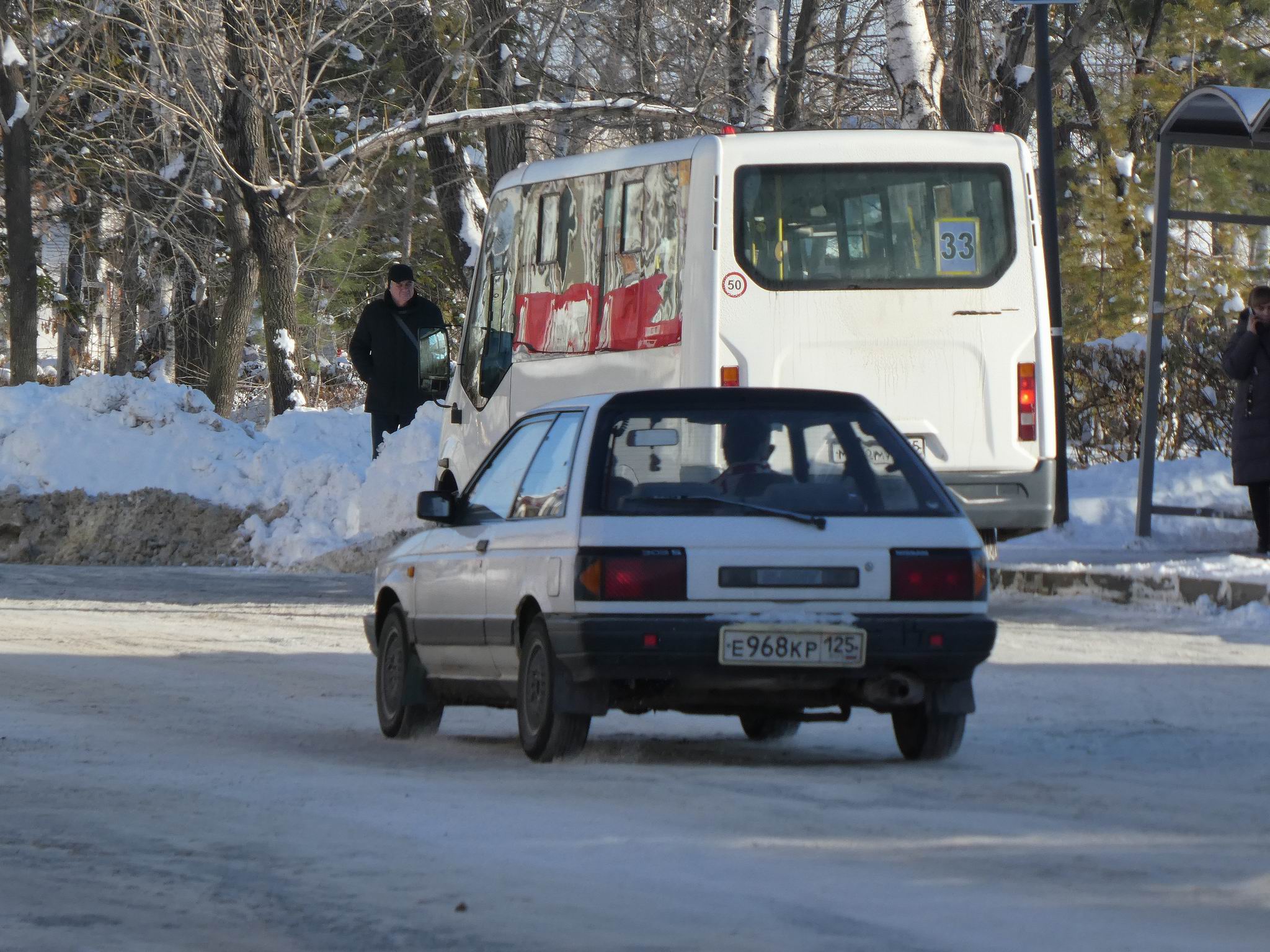 е 968 кр 125, Nissan Sunny 6th gen 3-door Hatchback (B12), 1985–1990