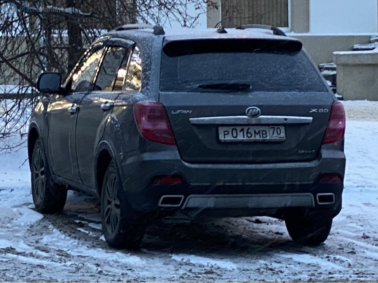 р 016 мв 70, Lifan X60 1st gen, 2011–2016