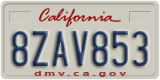 California, Passenger Car (1ABC234)