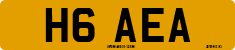 License plate of the United Kingdom, 1983 year system